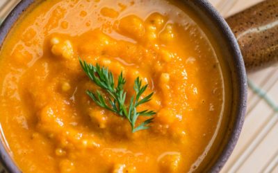 Spiced Carrot & Sorghum Soup